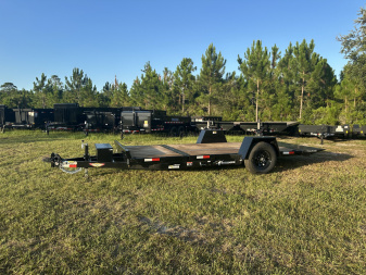 New 2026 H&H Trailers 78X12+4 Single Axle Gravity Tilt 7.8K Equipment Trailer