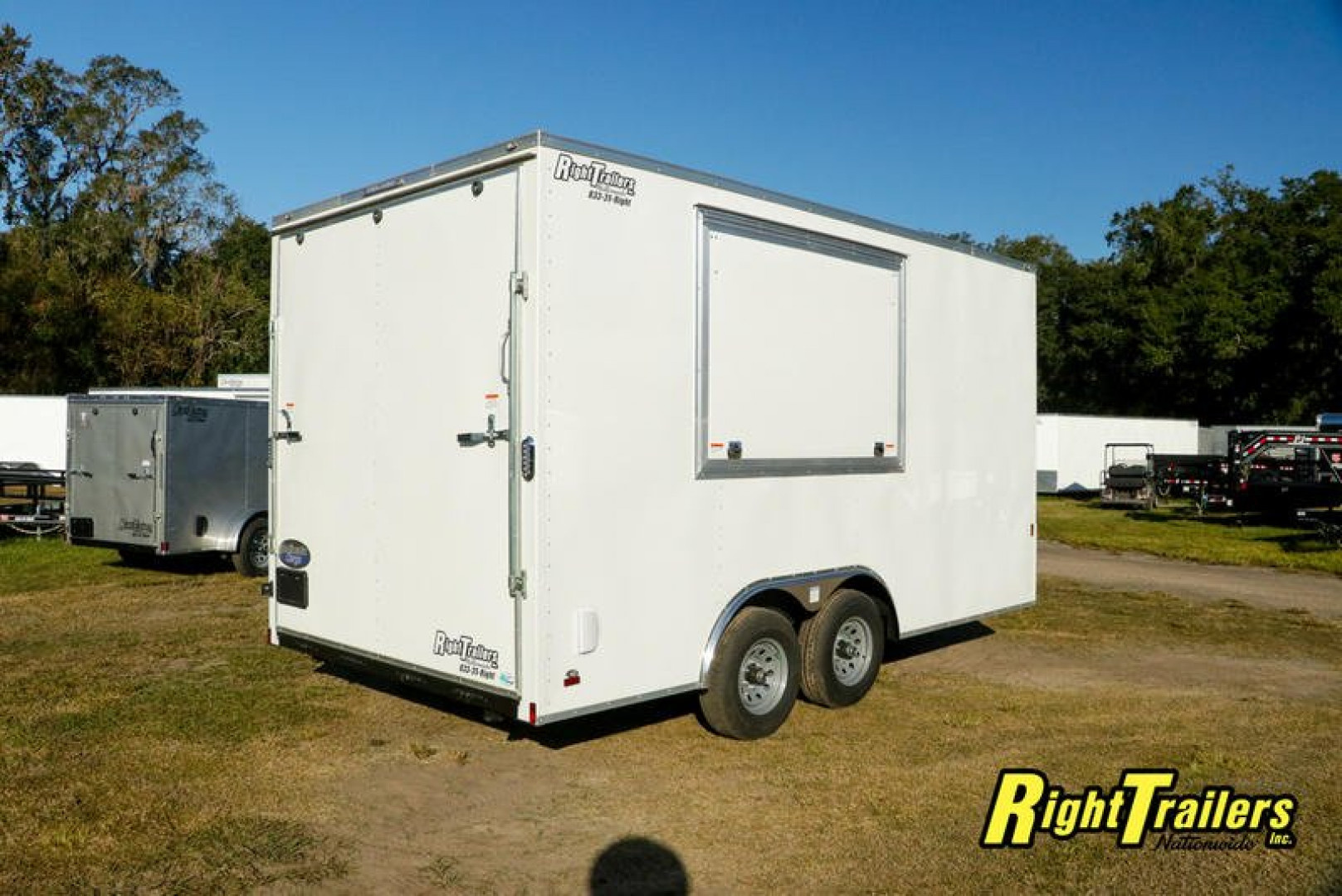 New 8.5x16 Continental Cargo Concession Trailer