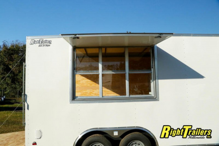 New 8.5x16 Continental Cargo Concession Trailer