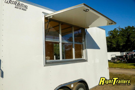 New 8.5x16 Continental Cargo Concession Trailer