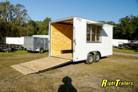 New 8.5x16 Continental Cargo Concession Trailer