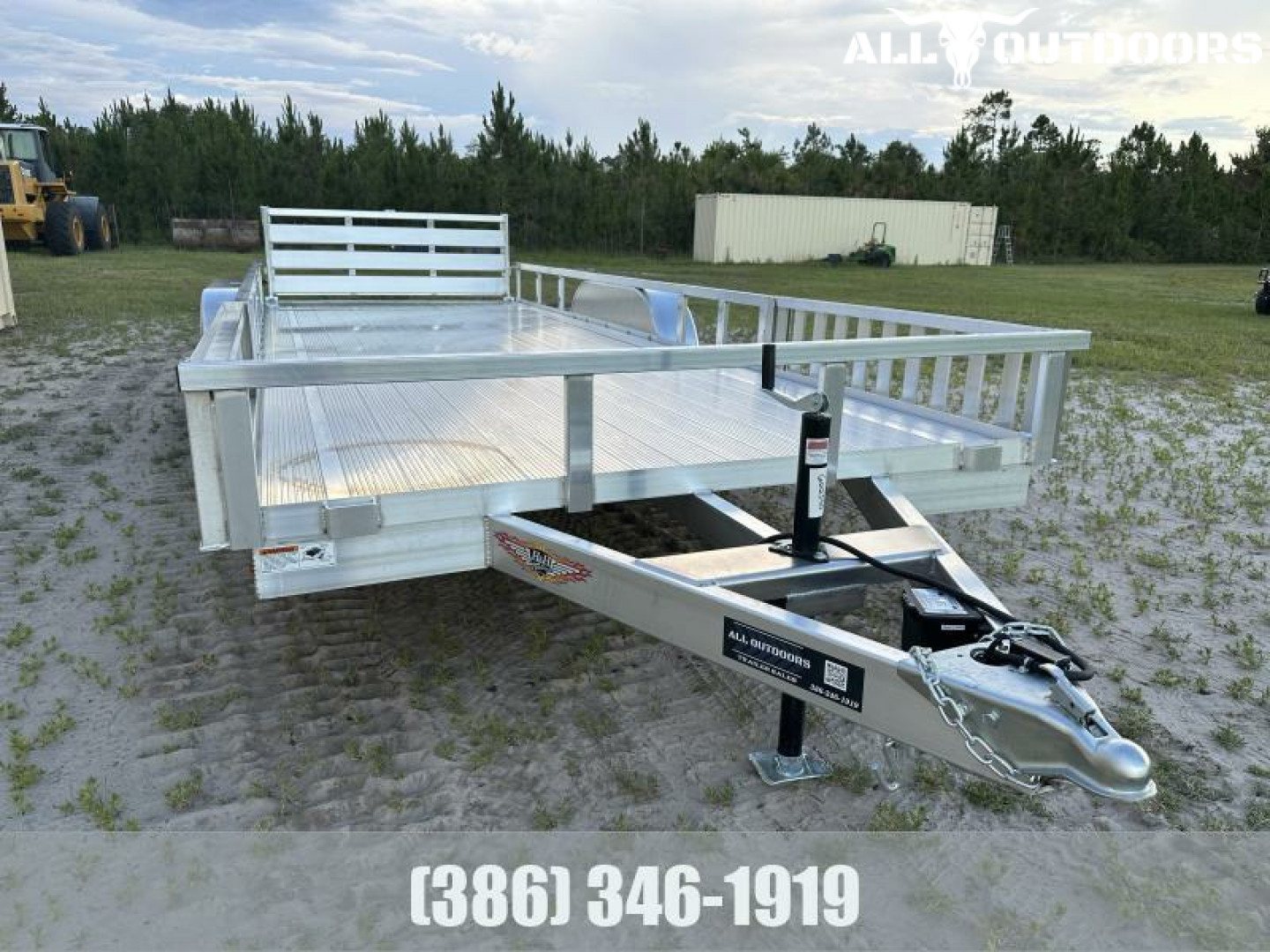 New 2026 H&H Trailers H8220TRSAV-070 (82" x 20' 7k) ATV Trailer