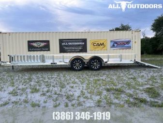 New 2026 H&H Trailers H8220TRSAV-070 (82  x 20' 7k) ATV Trailer