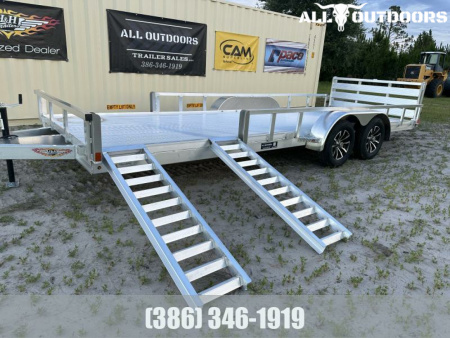 New 2026 H&H Trailers H8220TRSAV-070 (82" x 20' 7k) ATV Trailer