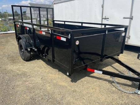 New BOX UTILITY 2026 VERSATILE BX612SA 6X12 SINGLE AXLE RAMP TRAILER