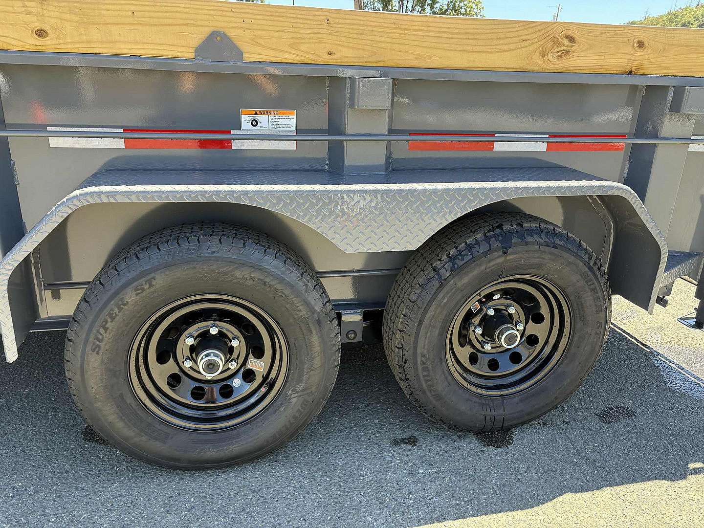 New 2025 Diamond C Trailers MDT206 77X12 LOW PROFILE 12K Dump Trailer CEMENT GRAY