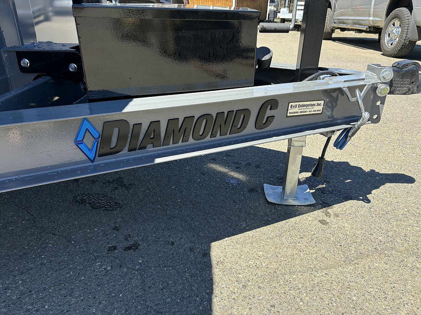New 2025 Diamond C Trailers MDT206 77X12 LOW PROFILE 12K Dump Trailer CEMENT GRAY