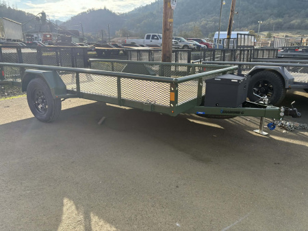 New UTILITY TRAILER 2026 Diamond C PSA135 3500 GVWR 12' X 83  MILITARY GREEN
