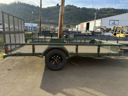 New UTILITY TRAILER 2026 Diamond C PSA135 3500 GVWR 12' X 83" MILITARY GREEN