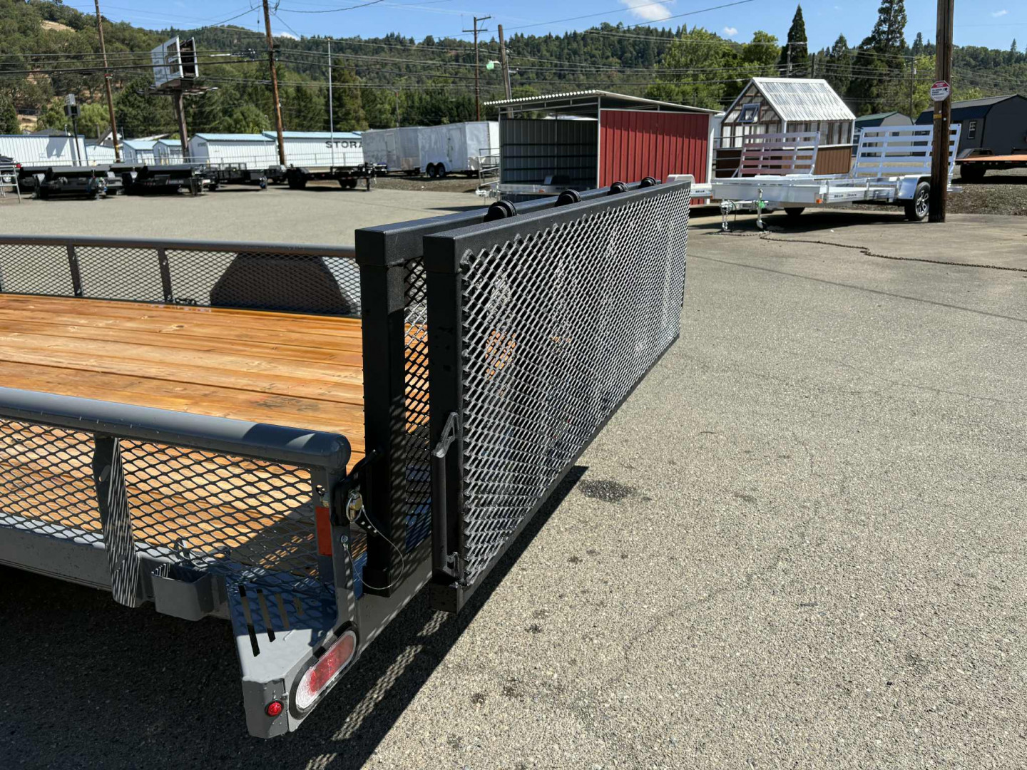 New 2025 DIAMOND C TRAILERS PSA106 14' X 83" 6K CEMENT GRAY Utility Trailer