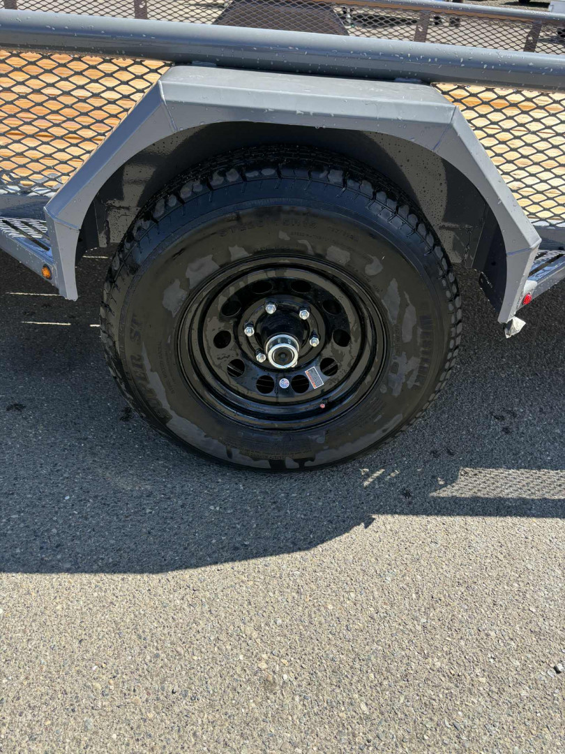 New 2025 DIAMOND C TRAILERS PSA106 14' X 83" 6K CEMENT GRAY Utility Trailer