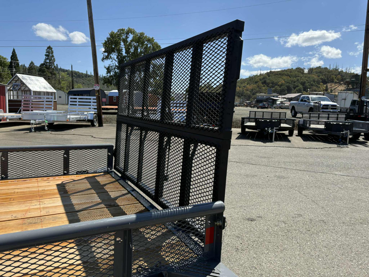 New 2025 DIAMOND C TRAILERS PSA106 14' X 83" 6K CEMENT GRAY Utility Trailer