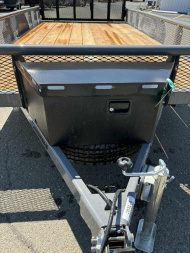 New 2025 DIAMOND C TRAILERS PSA106 14' X 83" 6K CEMENT GRAY Utility Trailer