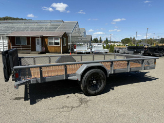 New 2025 DIAMOND C TRAILERS PSA106 14' X 83" 6K CEMENT GRAY Utility Trailer