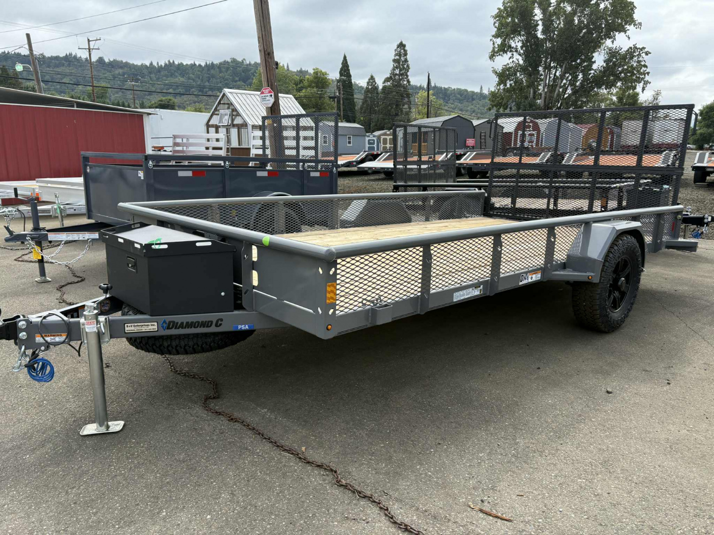 New 2025 Diamond C Trailers PSA135 Venture Package 83" X 14' Utility Trailer