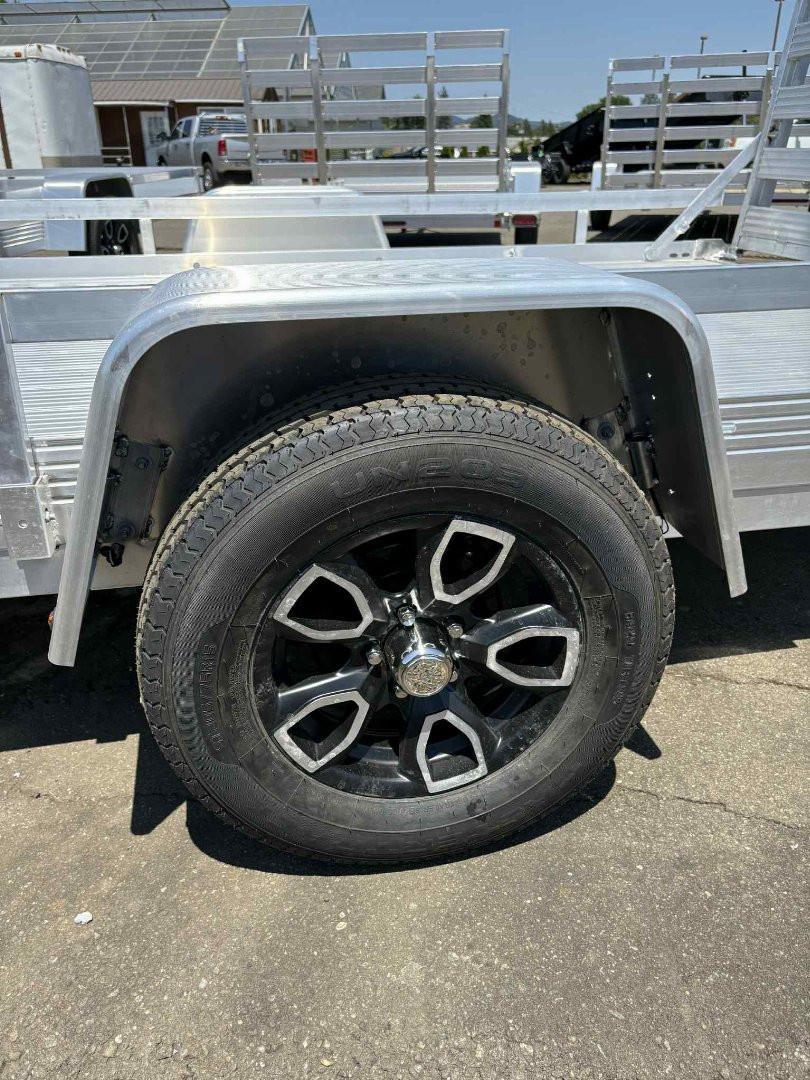 New 2025 Bear Track 80" x 15' ALUMINUM Utility Trailer 4400# BRAKE AXLE