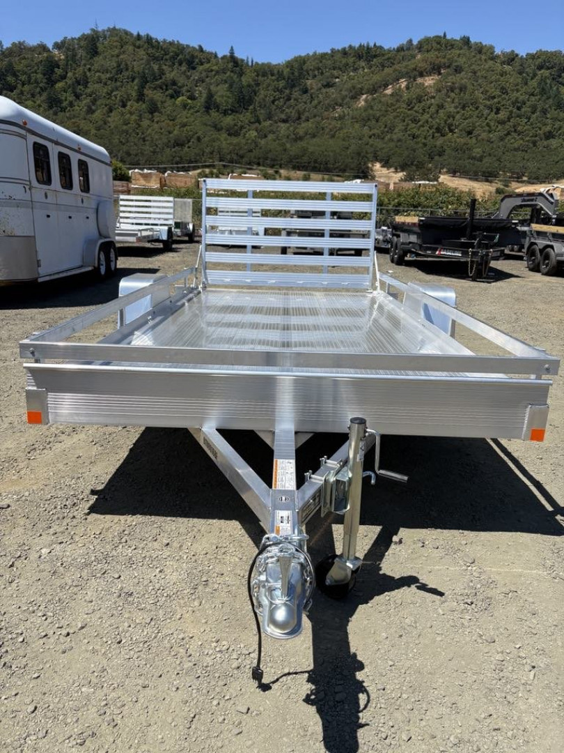 New 2025 Bear Track 80" x 14' ALUMINUM Utility Trailer