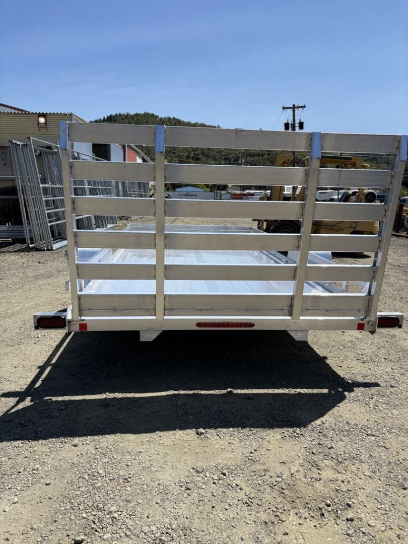 New 2025 Bear Track 80" x 14' ALUMINUM Utility Trailer