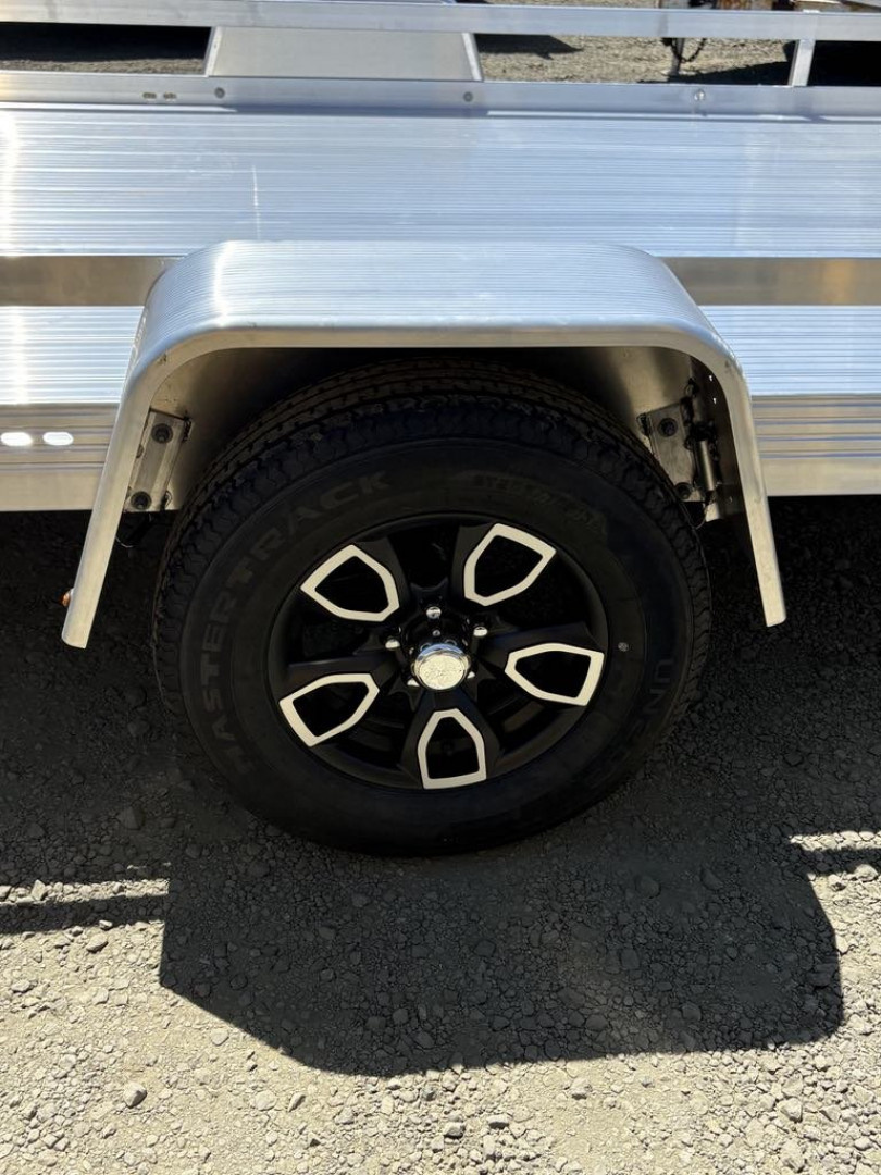 New 2025 Bear Track 80" x 14' ALUMINUM Utility Trailer