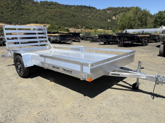 New 2025 Bear Track 80" x 14' ALUMINUM Utility Trailer