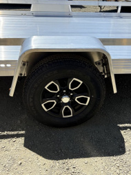 New 2025 Bear Track 80" x 14' ALUMINUM Utility Trailer