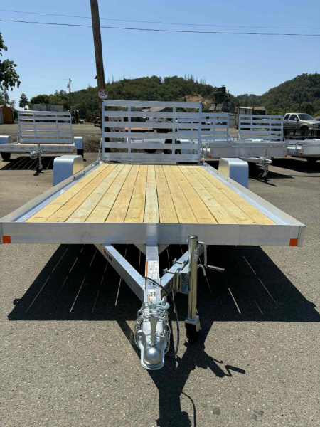 New 2025 Bear Track 80" x 14' ALUMINUM Utility Trailer