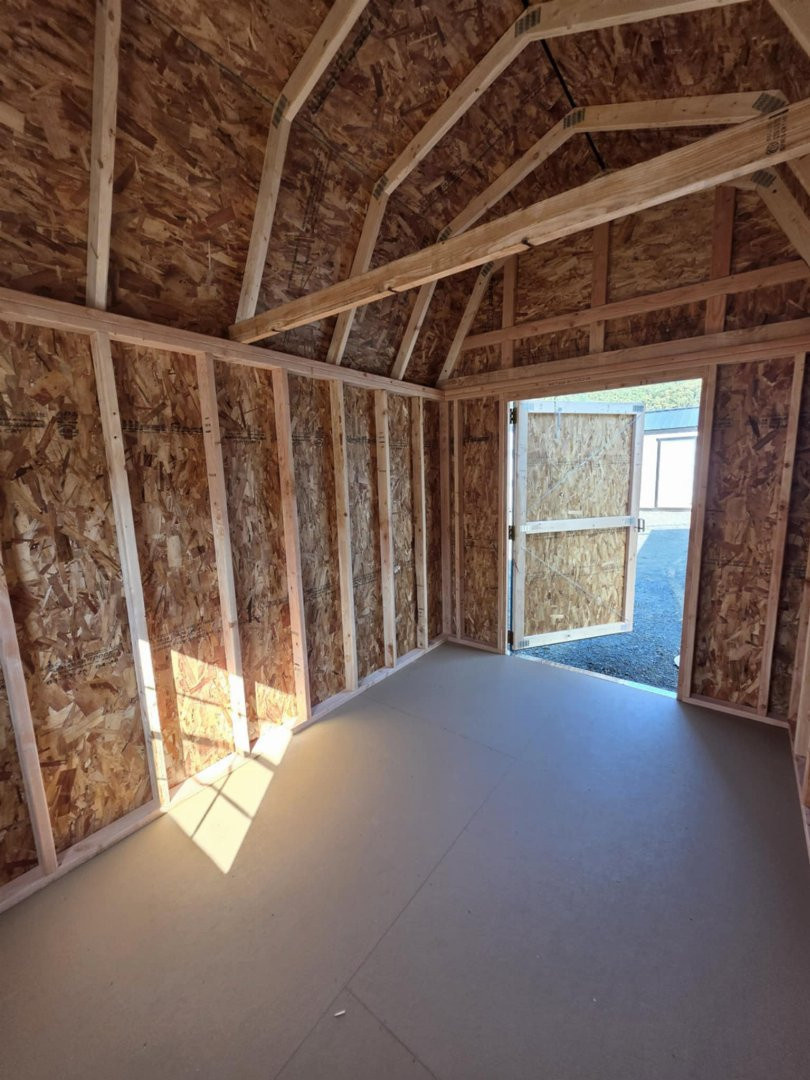 New 2025 OLD HICKORY WLBX 8X12 METAL SIDING BARN