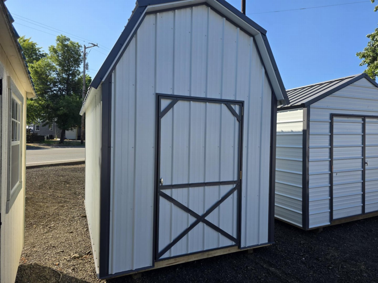 New 2025 OLD HICKORY WLBX 8X12 METAL SIDING BARN