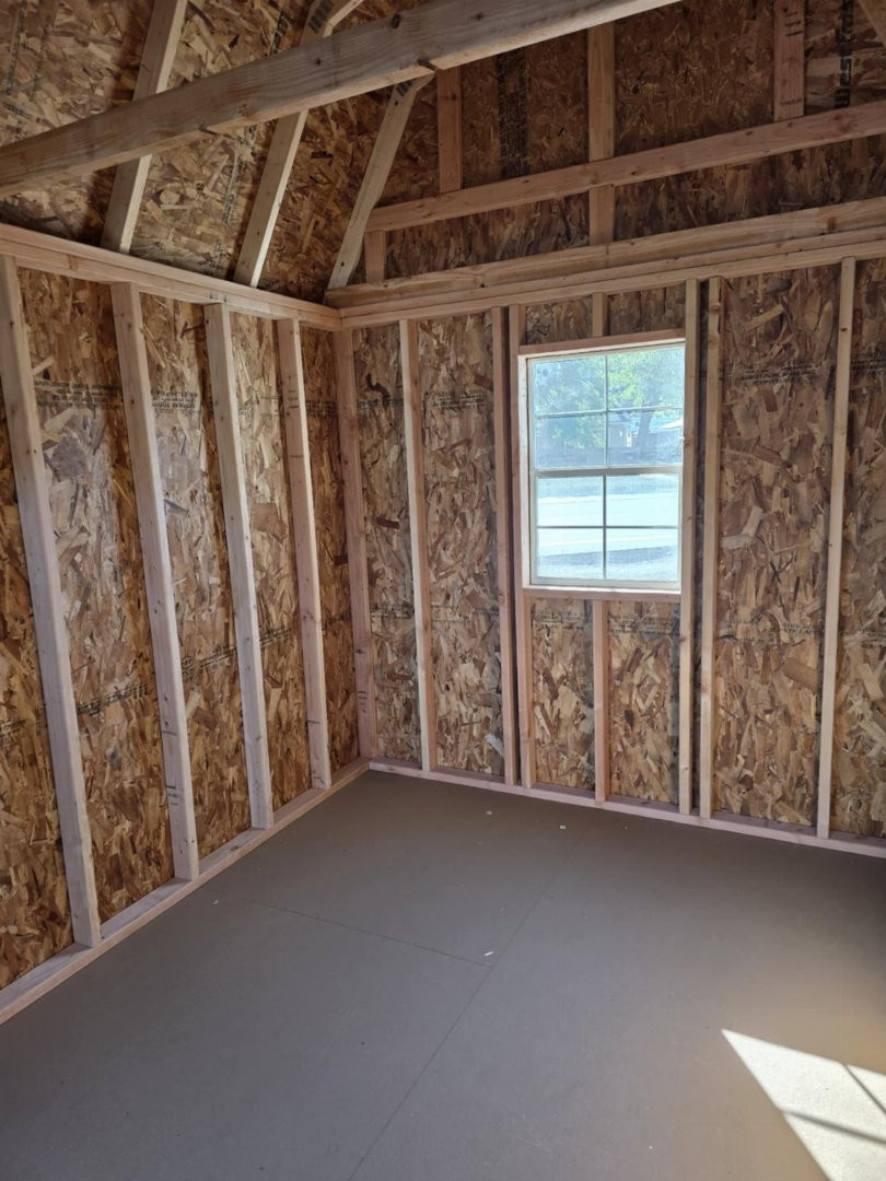 New 2025 OLD HICKORY WLBX 8X12 METAL SIDING BARN