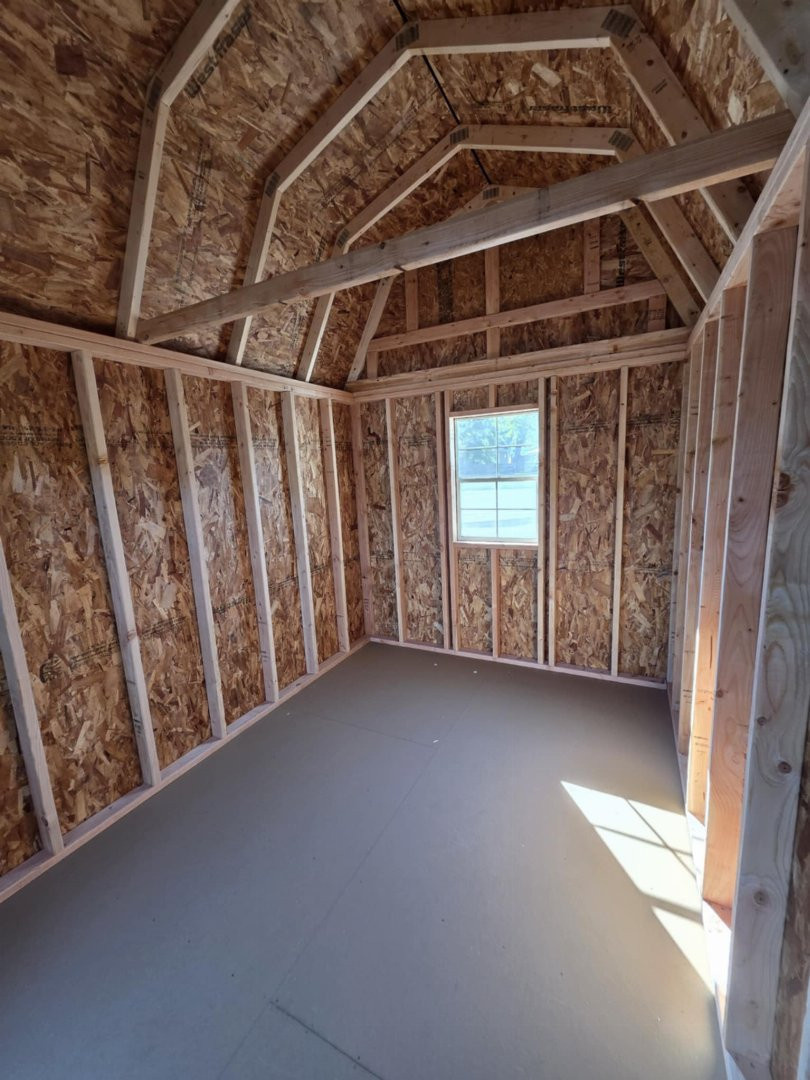 New 2025 OLD HICKORY WLBX 8X12 METAL SIDING BARN