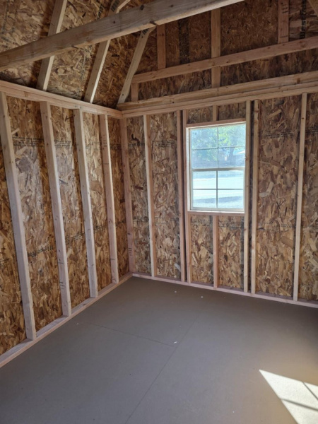 New 2025 OLD HICKORY WLBX 8X12 METAL SIDING BARN