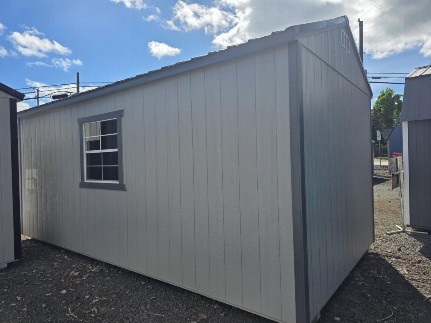 New SALE! 20% OFF! 2025 OLD HICKORY 10X20 UTILITY STORAGE SHED SHOP BUILDING