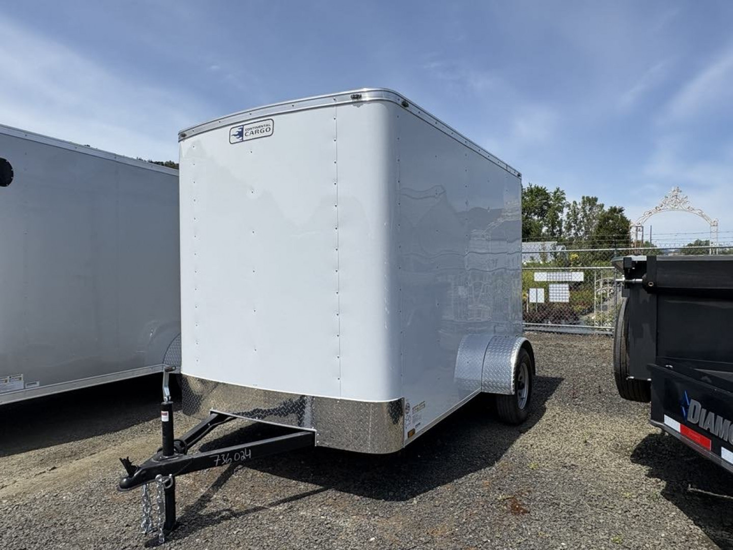 New ENCLOSED CARGO 2026 CONTINENTAL RAMBLER RM610SA 6X10 TRAILER