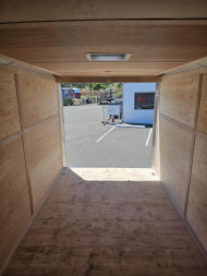 New ENCLOSED CARGO 2026 CONTINENTAL CARGO VHW714TA2 7x14 TRAILER WHITE