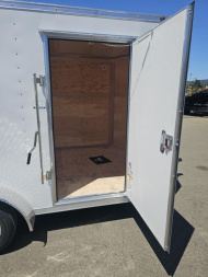 New ENCLOSED CARGO 2026 CONTINENTAL CARGO VHW714TA2 7x14 TRAILER WHITE