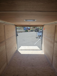 New 2026 CONTINENTAL CARGO VHW714TA2 7x14 Cargo / Enclosed Trailer CHARCOAL RAMP