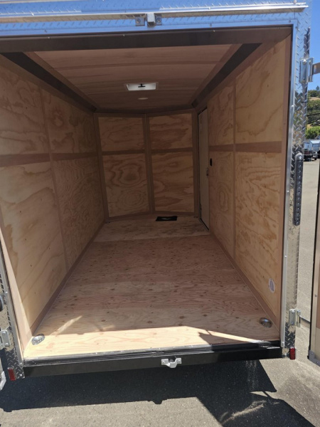 New ENCLOSED CARGO 2026 CONTINENTAL VHW612SA TRAILER 6X12 WHITE