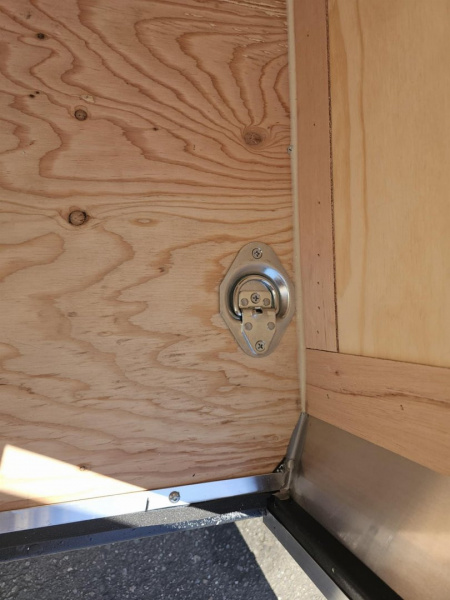 New ENCLOSED CARGO 2026 CONTINENTAL VHW612SA TRAILER 6X12 WHITE