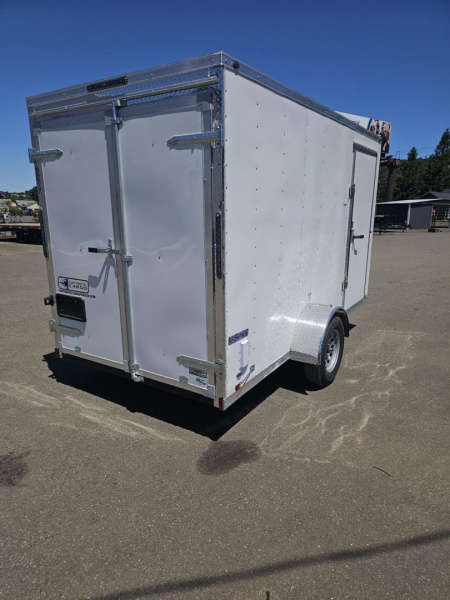 New ENCLOSED CARGO 2026 CONTINENTAL VHW612SA TRAILER 6X12 WHITE