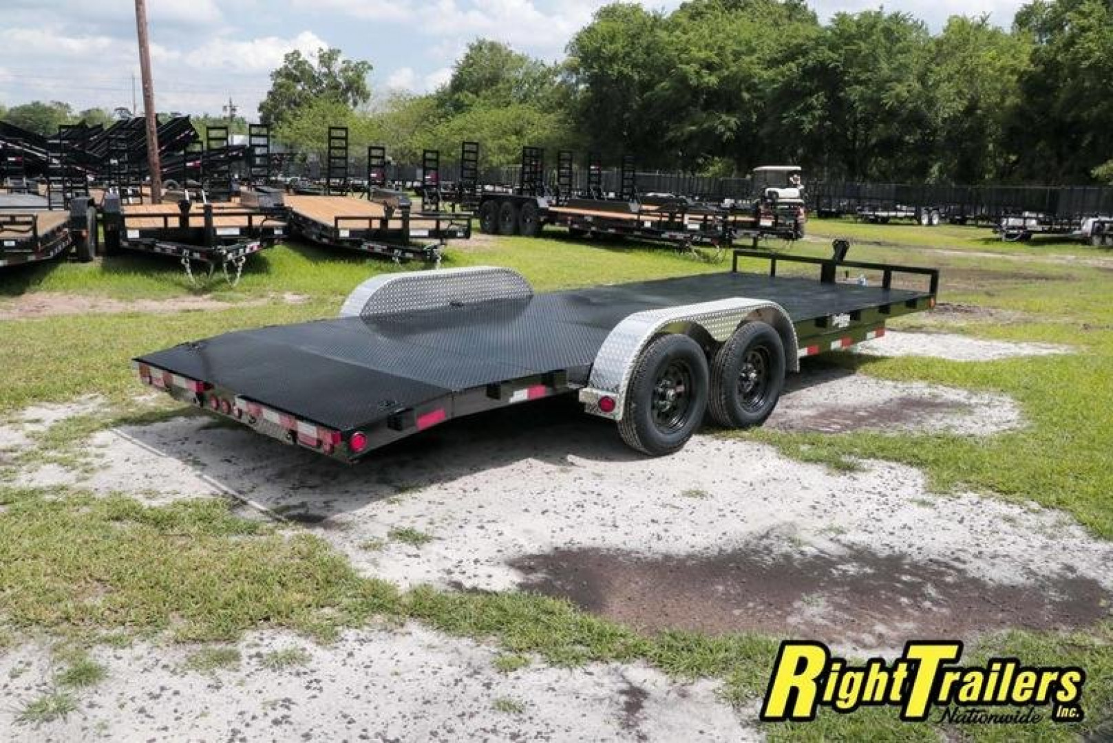 New 2023 7x20 PJ Car Hauler C5202