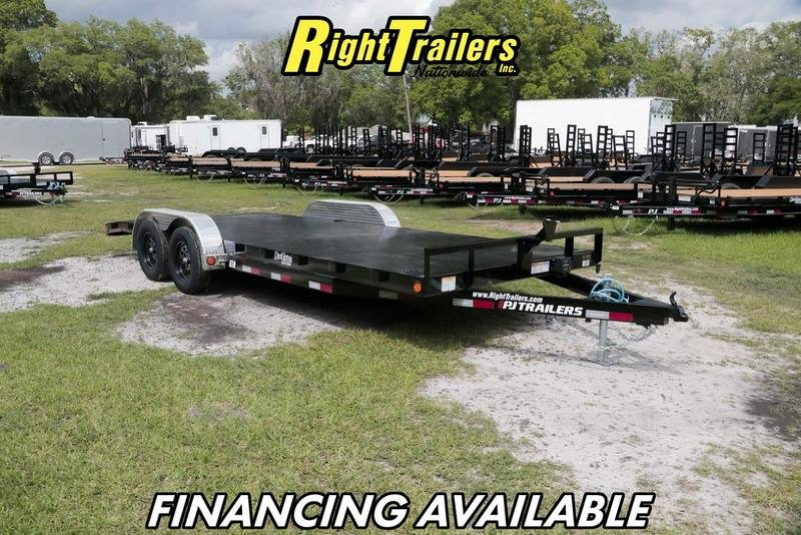 New 2023 7x20 PJ Car Hauler C5202