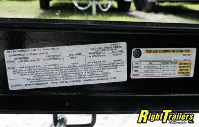 New 2023 7x20 PJ Car Hauler C5202