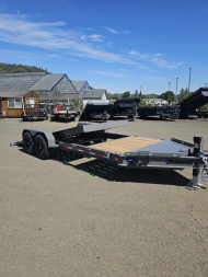 New 2025 DIAMOND C HDT207 82X20 SPLIT TILT 14K EQUIPMENT TRAILER CEMENT GRAY