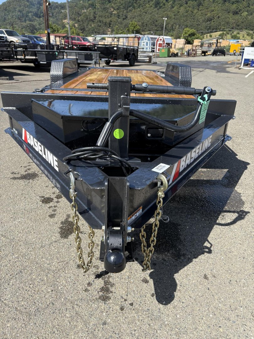 New 2025 HTL207 BASELINE Diamond C Trailers 82" X 20' SPLIT-TILT 14000 Equipment Trailer