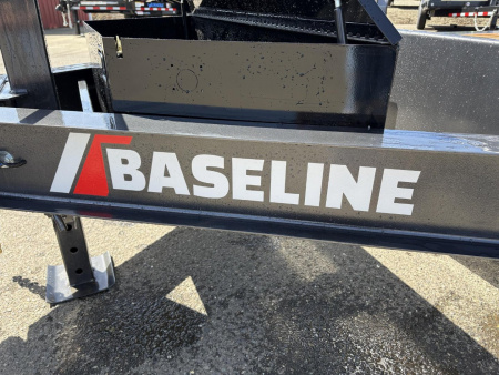 New 2025 HTL207 BASELINE Diamond C Trailers 82" X 20' SPLIT-TILT 14000 Equipment Trailer