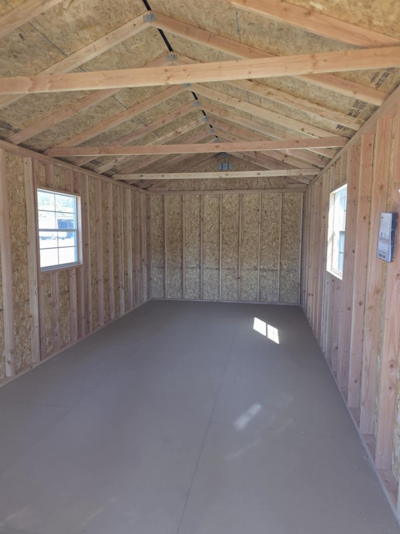 New 2025 Old Hickory WPH 12X28 Playhouse Utility Shed front porch