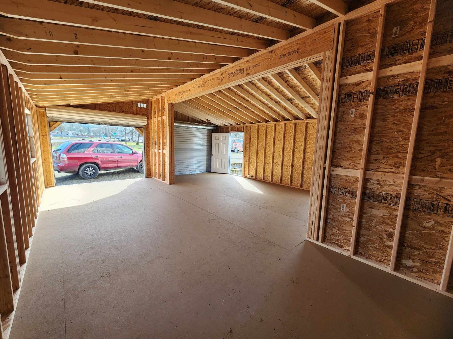 New 2025 Old Hickory DOUBLE WIDE Garage / Carport CUSTOM ORDER ONLY BUILDING