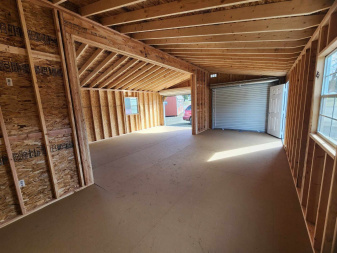 New 2025 Old Hickory DOUBLE WIDE Garage / Carport CUSTOM ORDER ONLY BUILDING