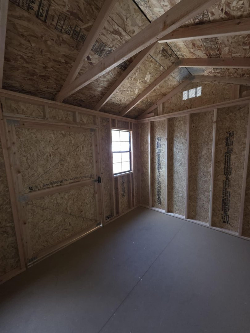 New 2025 OLD HICKORY 8x12 WSLBX LOFTED BARN SHED