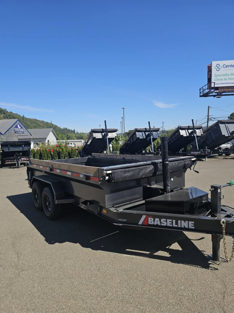 New 2025 Baseline DIAMOND C HDU207 14K 82" X 14' Dump Trailer